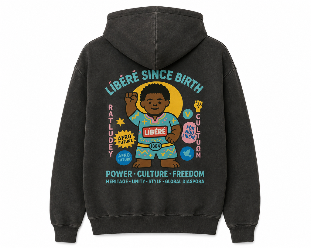 Líbéré Since Birth Graphic Hoodie