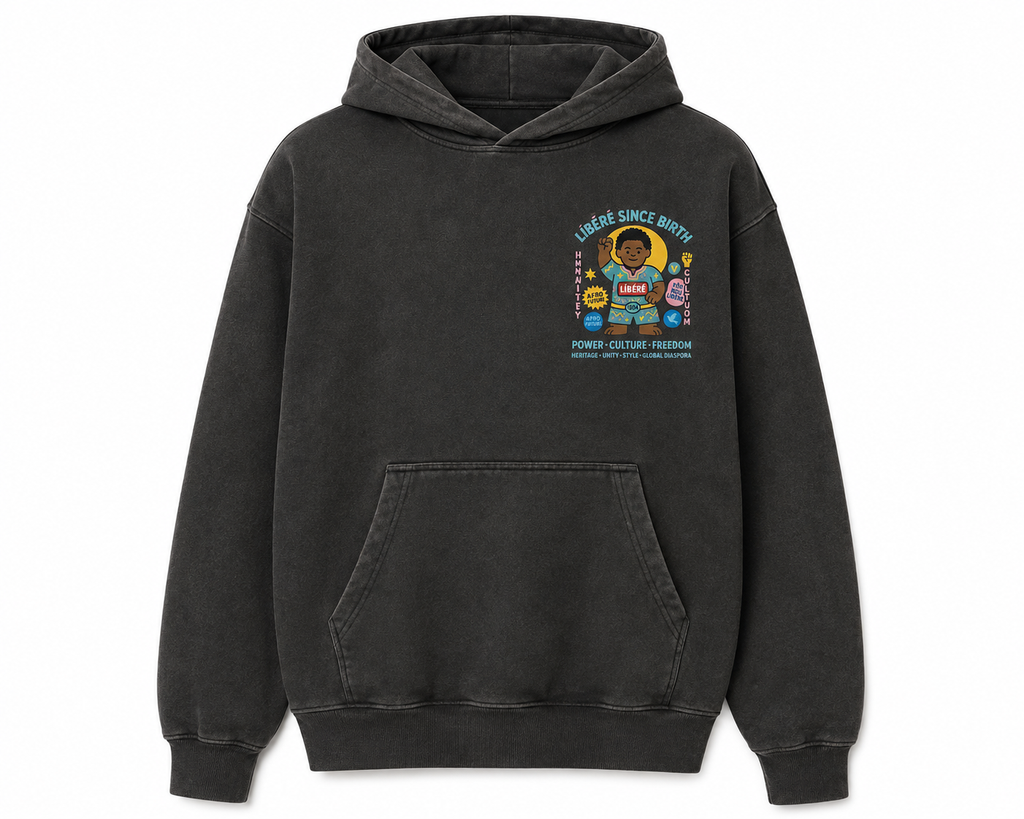 Líbéré Since Birth Graphic Hoodie